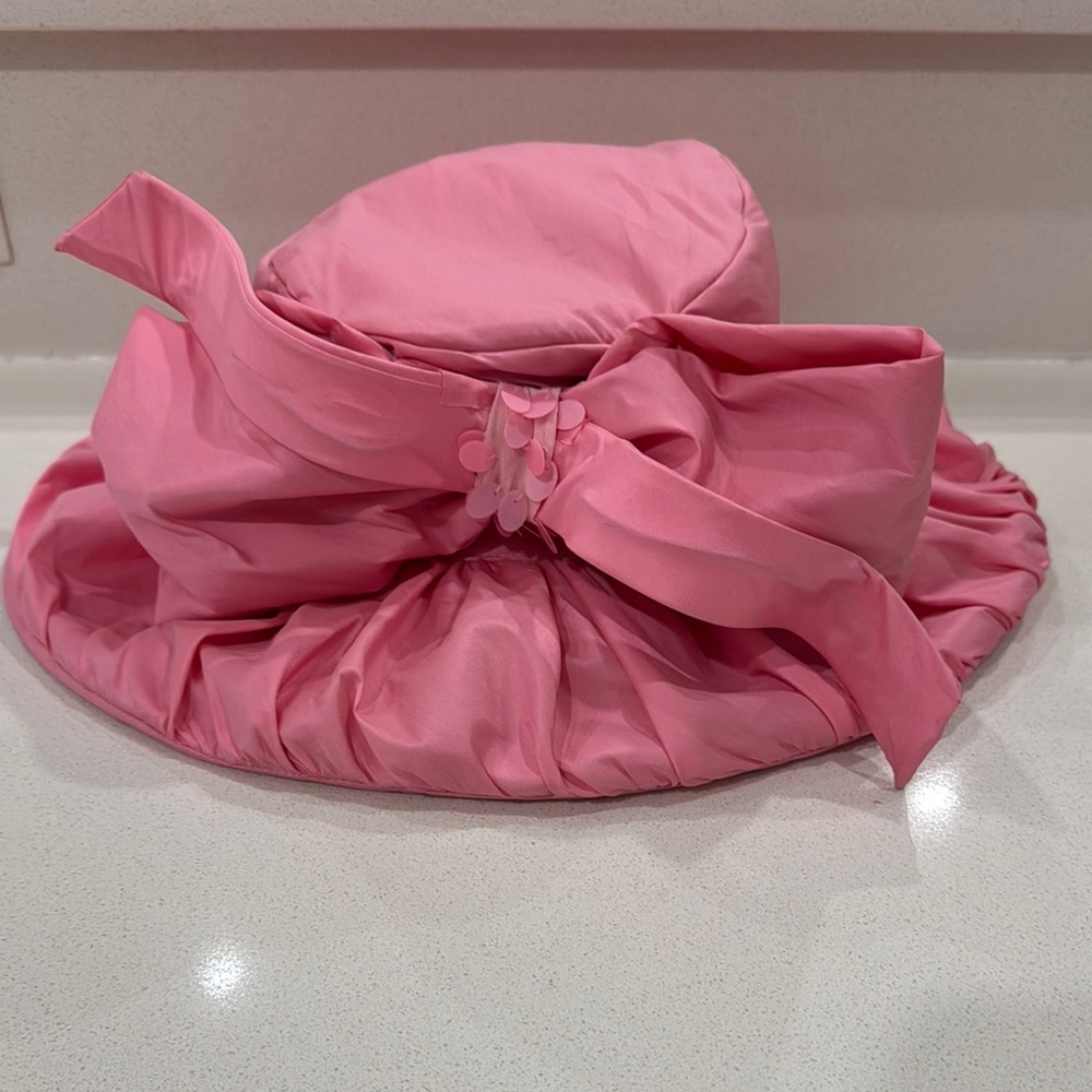 Arturo Rios Kentucky Derby Elegant Pink Women's Hat